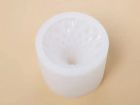 Molde silicona diamante tapa en punta